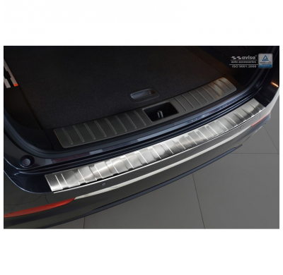 Protector paragolpes acero inox Kia Optima Combi 2016- 'Ribs'