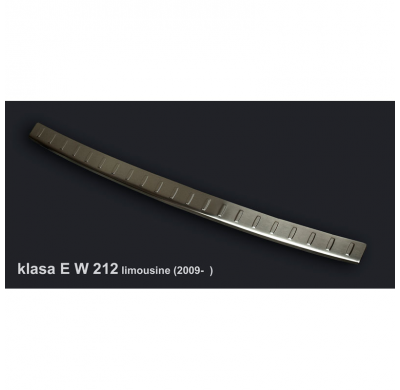 PROTECTOR PARAGOLPES TRASERO ACERO Mercedes E-Klasse W212 2009- 'Ribs'