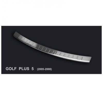 PROTECTOR PARAGOLPES TRASERO ACERO VW Golf V Plus 2005-2008 'Ribs'