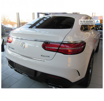 Protector de paragolpes acero inox Mercedes GLE Coupe 2015- 'Ribs'