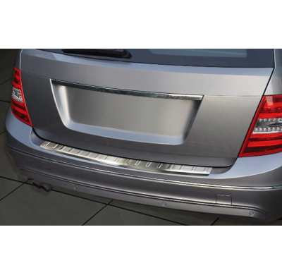 Protector de paragolpes Acero Inox Mercedes C-Class W204 Kombi 2011-2014 'Ribs'