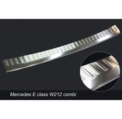 Protector de paragolpes Acero Inox Mercedes E-Class W212 Kombi 2013-2016 'Ribs'
