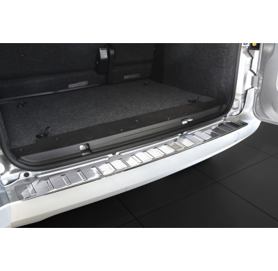 Protector Paragolpes Trasero Acero Inox Fiat Qubo/Fiorino 2008- 'Ribs'