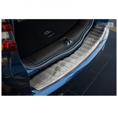 Protector de paragolpes acero inox Renault Talisman Grandtour 2016- 'Ribs'