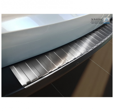 Protector paragolpes acero inox Citroën Jumpy & Peugeot Expert 2016- 'Ribs'