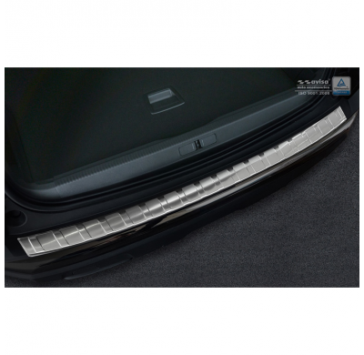 Protector de paragolpes acero inox Peugeot 3008 II 2016- 'Ribs'