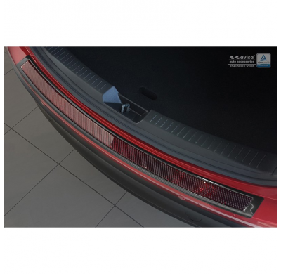 Protector Paragolpes Acero Inox 'Deluxe' Mazda Cx-5 2014- Negro/Red-Negro Carbon