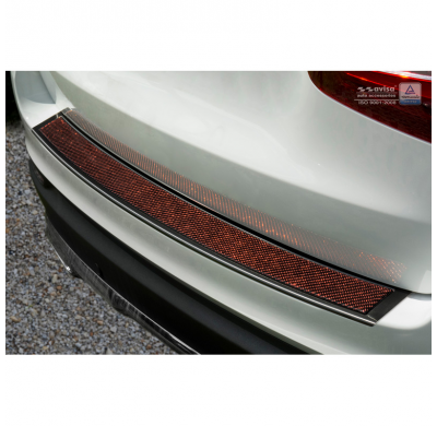 Protector De Paragolpes Acero Inox 'Deluxe' Mercedes Glc 2015- Black/Red-Black Carbon