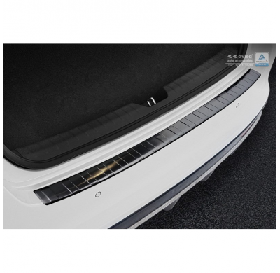 Protector Paragolpes Trasero Acero Inox Kia Optima Sedan 2015- Ribs'