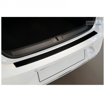 Protector De Paragolpes Trasero Carbono Volkswagen Passat 3g Sedan 2014- Black Carbon