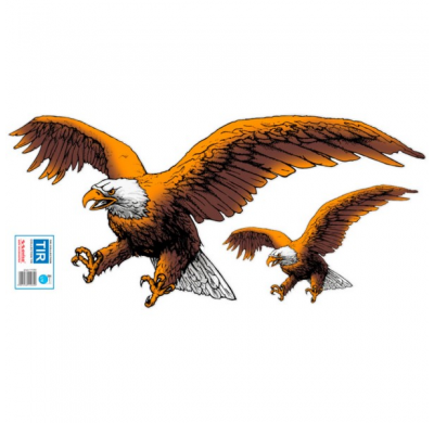 Auto Tattoo Eagle 2pcs - 67x32cm