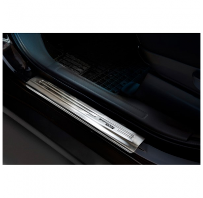 Protector talonera de puerta acero inox Mitsubishi Outlander III 2012- - 'Special Edition' - 4-teilig