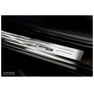 Protector talonera de puerta acero inox Mitsubishi Outlander III 2012- - 'Special Edition' - 4-teilig