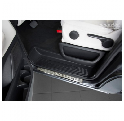 Protector talonera de puerta acero inox Mercedes Vito & V-Class W447 2014- - 'Special Edition' - 2-piezas