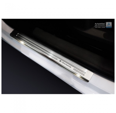 Protector Talonera De Puerta Acero Inox Seat Ateca 2016- - 'Exclusive' - 4-Piezas