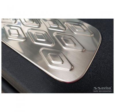 Protectores de umbral de puerta de acero inoxidable aptos para Volkswagen ID.Buzz 2022- 2 piezas