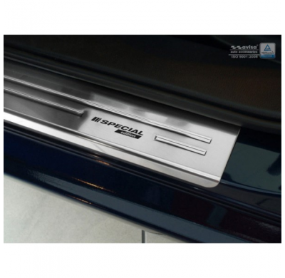 Protector Talonera De Puerta Acero Inox Mazda 6 Iii Sedan/Wagon 2012- - 'Special Edition' - 4-Piezas