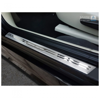 Protector Universal Puerta 'Special Edition' Aluminium/Silver - 2-Piezas - 54 X 4 Cm