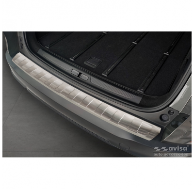 Protector de parachoques trasero de acero inoxidable para Citroën C5 X 2021- 'Ribs' AVISA