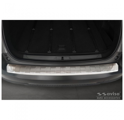 Protector de parachoques trasero de acero inoxidable para Citroën C5 X 2021- 'Ribs' AVISA