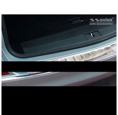 Protector acero paragolpes trasero Opel Astra J Sportstourer Facelift 2012-2015 'Ribs'