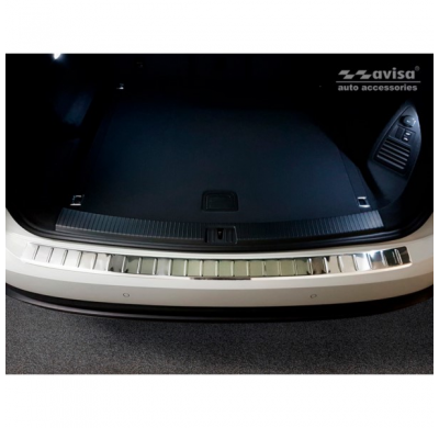 Protector Del Parachoques Trasero De Acero Inoxidable Volkswagen Touareg Iii 2018- 'Ribs' 'Special Edition''.
