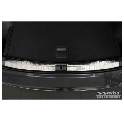 Protector De Parachoques Trasero Interior De Acero Inoxidable Valido Para Volkswagen Tiguan 2016-2020 Y Fl 2020- 'Ribs'