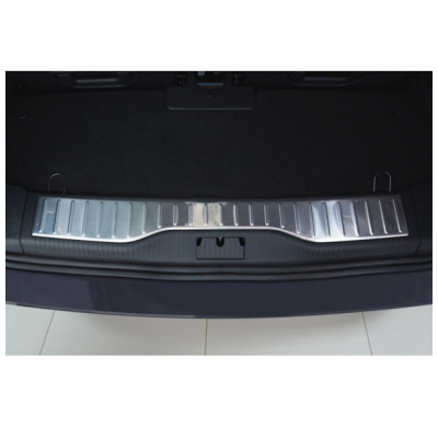 Stainless Steel Inner Rear Bumper Protector Opel Zafira B 2010-2012 'Ribs'