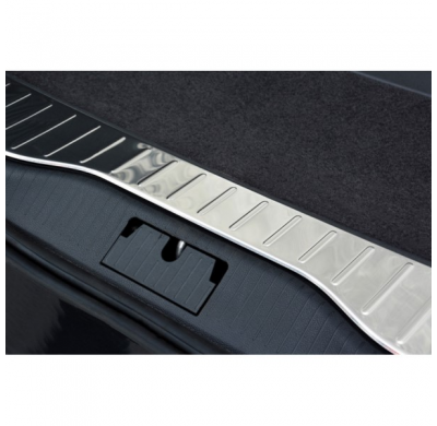 Stainless Steel Inner Rear Bumper Protector Opel Zafira B 2010-2012 'Ribs'