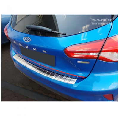 Protector acero paragolpes trasero Ford Focus IV HB 5-puertas 2018- 'Ribs'