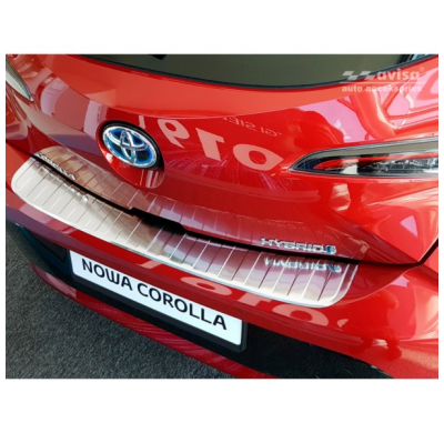 Protector acero paragolpes trasero Toyota Corolla XII HB 2019- 'Ribs'
