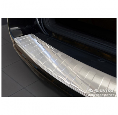 Protector de parachoques trasero de acero inoxidable valido para Toyota RAV-4 FL 2008-2010 'Ribs'