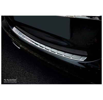 Protector De Paragolpes Trasero Acero Inox Mercedes E-Class W213 Sedan 2016- 'Ribs'