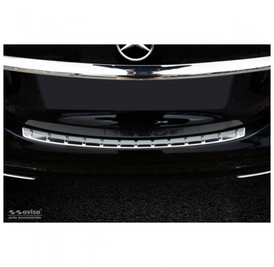 Protector De Paragolpes Trasero Acero Inox Mercedes E-Class W213 Sedan 2016- 'Ribs'