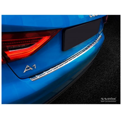 Protector De Paragolpes Trasero Acero Inox Audi A1 (Gb) Sportback 2018- 'Ribs'