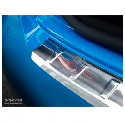 Protector De Paragolpes Trasero Acero Inox Audi A1 (Gb) Sportback 2018- 'Ribs'