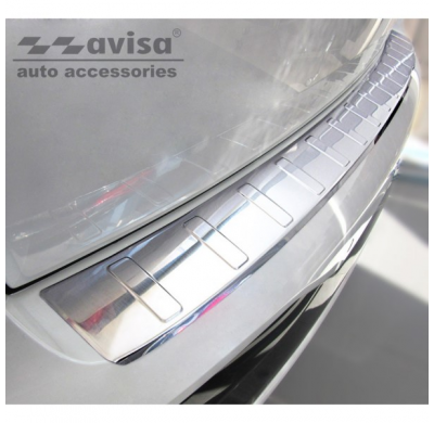 Protector De Paragolpes Trasero Acero Inox for Bmw X7 (G07) 2019- 'Ribs'