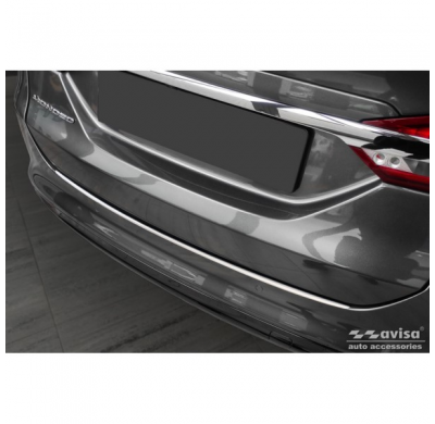 Protector de parachoques trasero de acero inoxidable adecuado para Ford Mondeo V Hatchback / Sedan 2014-2019 y Facelift 2019- 'R