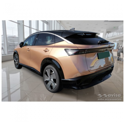 Protector de paragolpes trasero de acero inoxidable apto para Nissan Ariya 2022- 'Ribs'