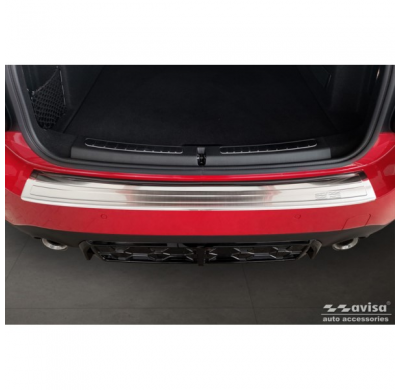 Protector de parachoques trasero de acero inoxidable apto para Mini Countrymann F60 FL 2020- 'British Flag'