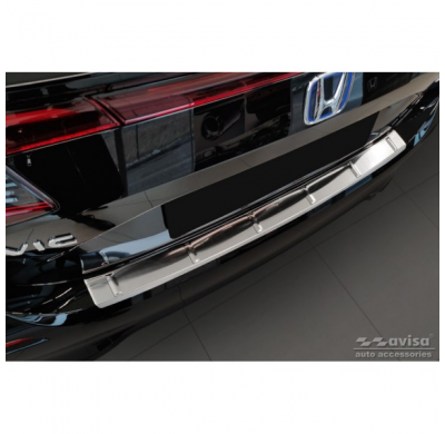 Protector de parachoques trasero de acero inoxidable adecuado para Honda Civic XI HB 2022- 'Ribs