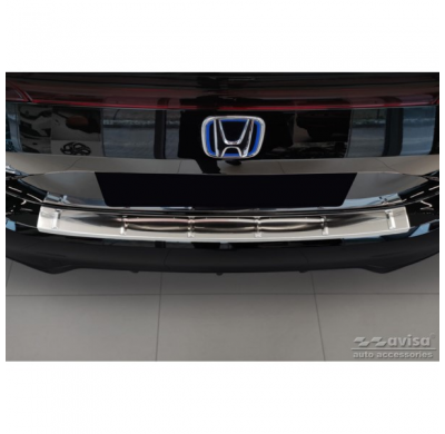 Protector de parachoques trasero de acero inoxidable adecuado para Honda Civic XI HB 2022- 'Ribs