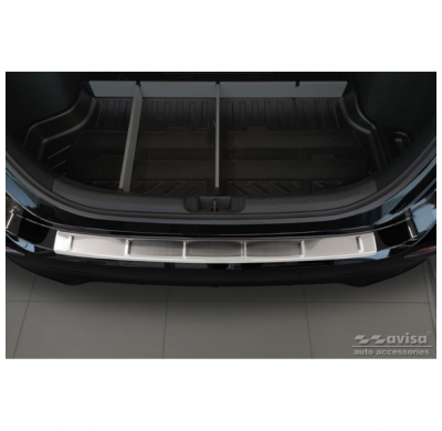 Protector de parachoques trasero de acero inoxidable adecuado para Honda Civic XI HB 2022- 'Ribs