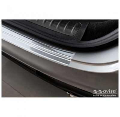 Protector de parachoques trasero de acero inoxidable apto para Mercedes GLC II Coupé (C254) 2023-