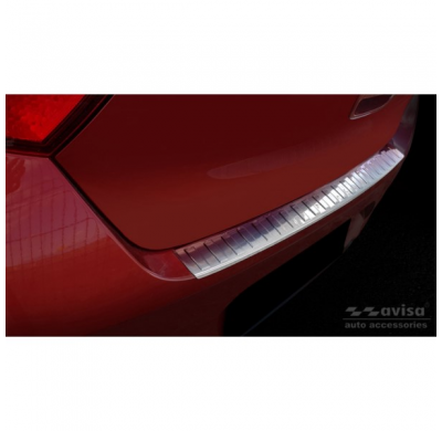 Protector De Parachoques Trasero De Acero Inoxidable Valido Para Hyundai I10 Iii 5 Puertas 2019- 'Ribs'