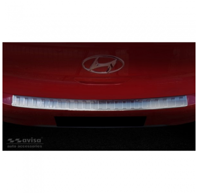 Protector De Parachoques Trasero De Acero Inoxidable Valido Para Hyundai I10 Iii 5 Puertas 2019- 'Ribs'