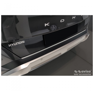 Protector de parachoques trasero de acero inoxidable apto para Hyundai Kona II (SX2) 2023-