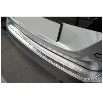 Protector de parachoques trasero de acero inoxidable valido para Citroën C4 / e-C4 III 2020- 'Ribs'