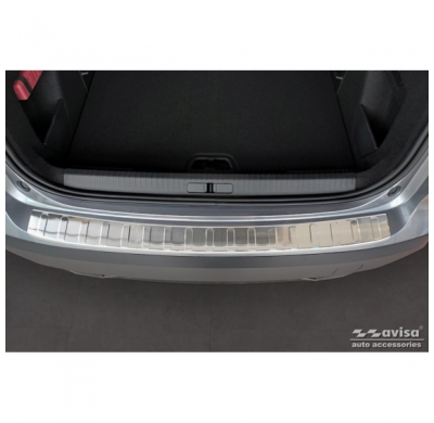 Protector de parachoques trasero de acero inoxidable valido para Citroën C4 / e-C4 III 2020- 'Ribs'