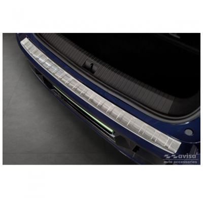 Protector de parachoques trasero de acero inoxidable adecuado para Renault Megane E-Tech 2022- 'Ribs